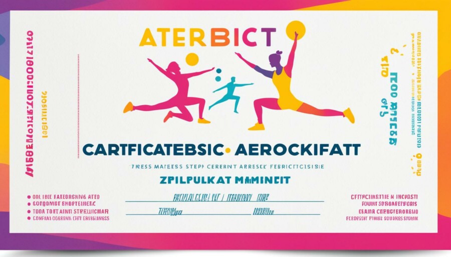 Step Aerobic Zertifikat