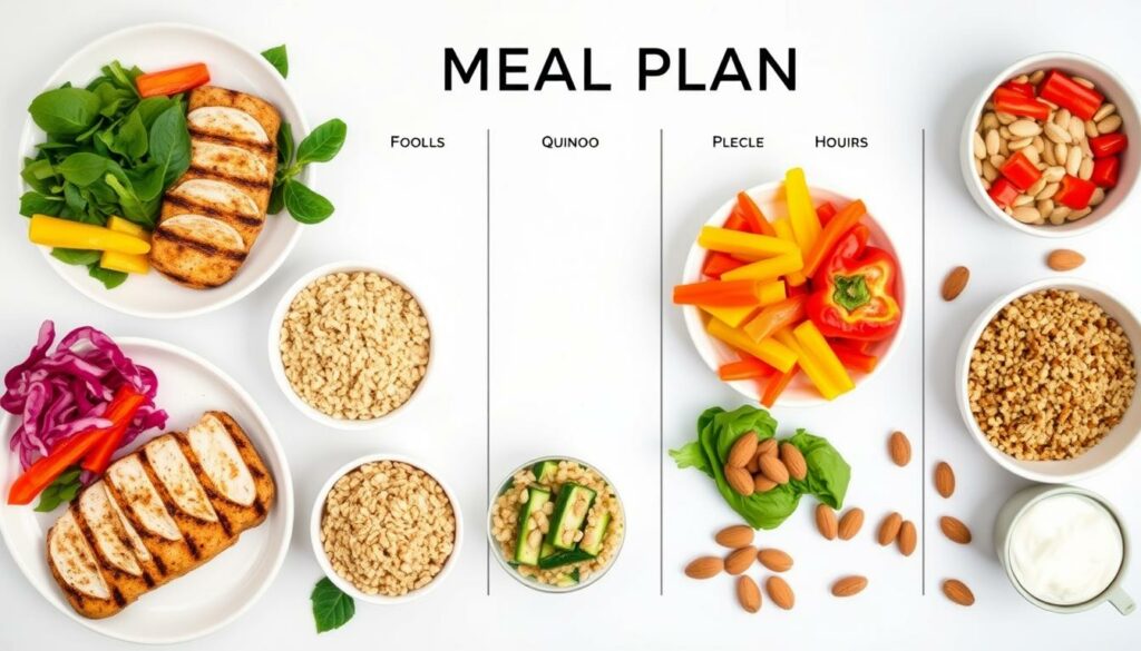 ernährungsplan zum abnehmen und muskelaufbau