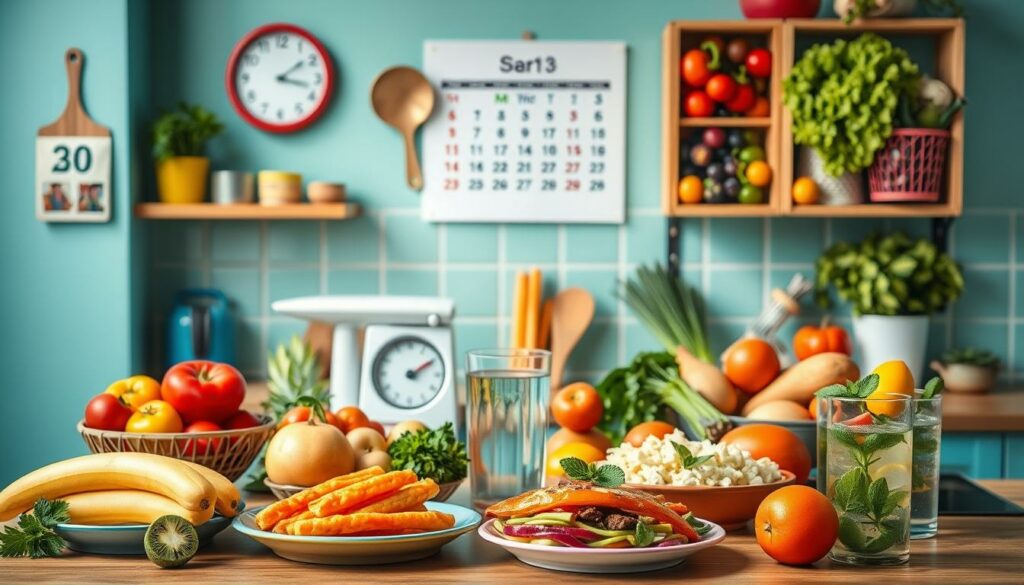 gesund abnehmen plan