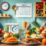 gesund abnehmen plan